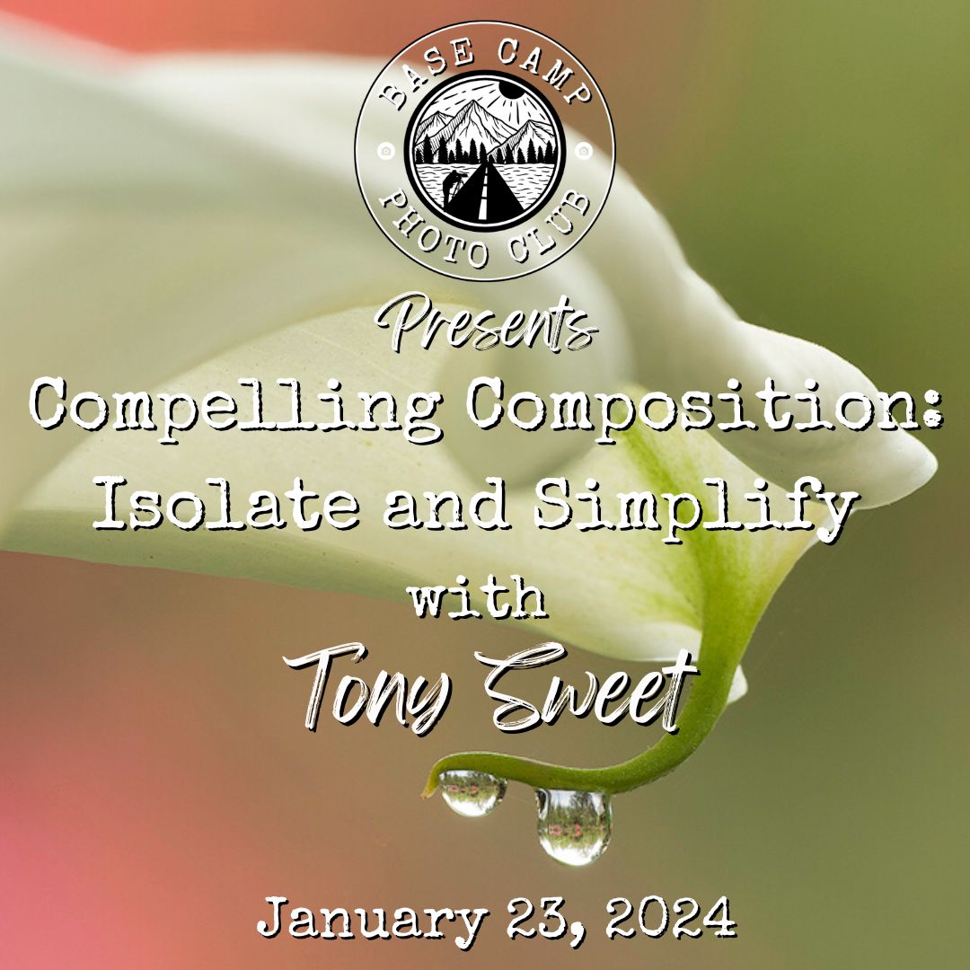 Compelling Composition: Isolate and Simplify with Tony Sweet [Meeting Recording]