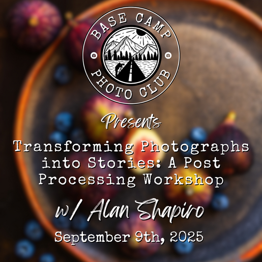 Transforming Photographs into Stories: A Post Processing Workshop with Alan Shapiro [Meeting Recording]