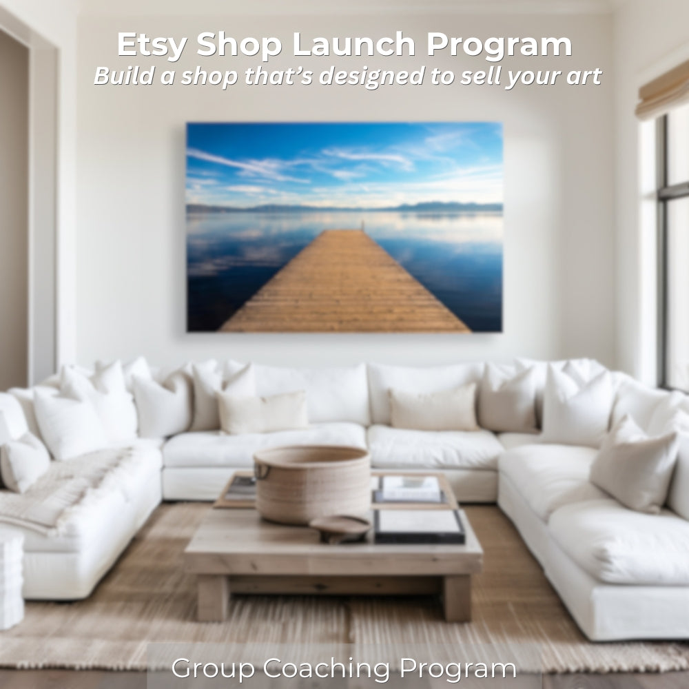 Etsy Shop Launch Group Coaching Program