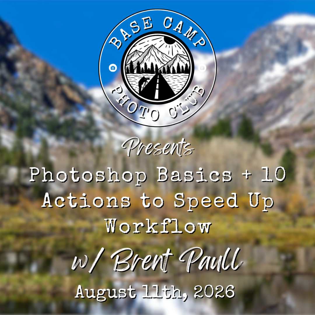Photoshop Basics + 10 Actions to Speed Up Workflow with Brent Paull [Meeting Recording]