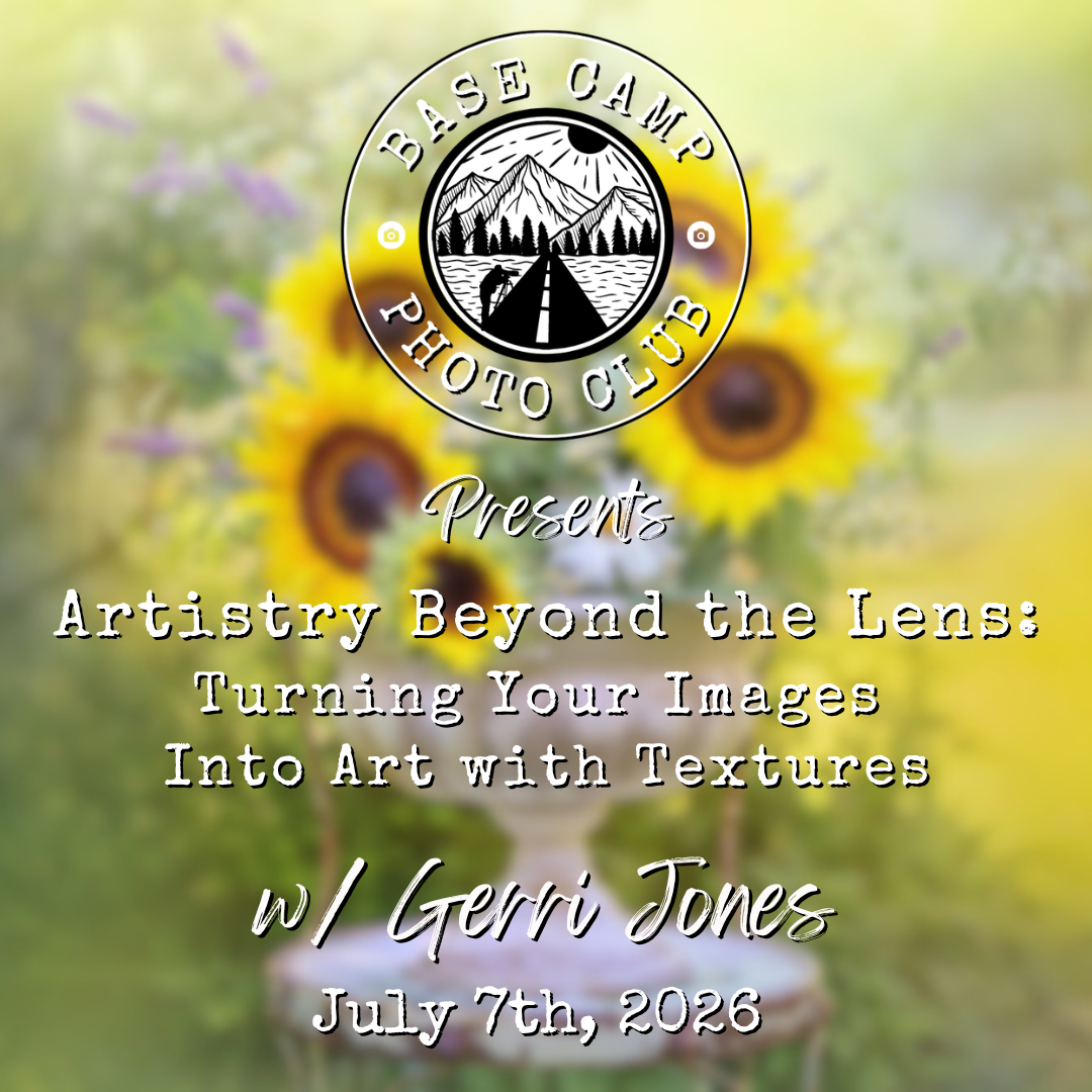 Artistry Beyond the Lens: Turning Your Images Into Art with Textures with Gerri Jones [Meeting Recording]